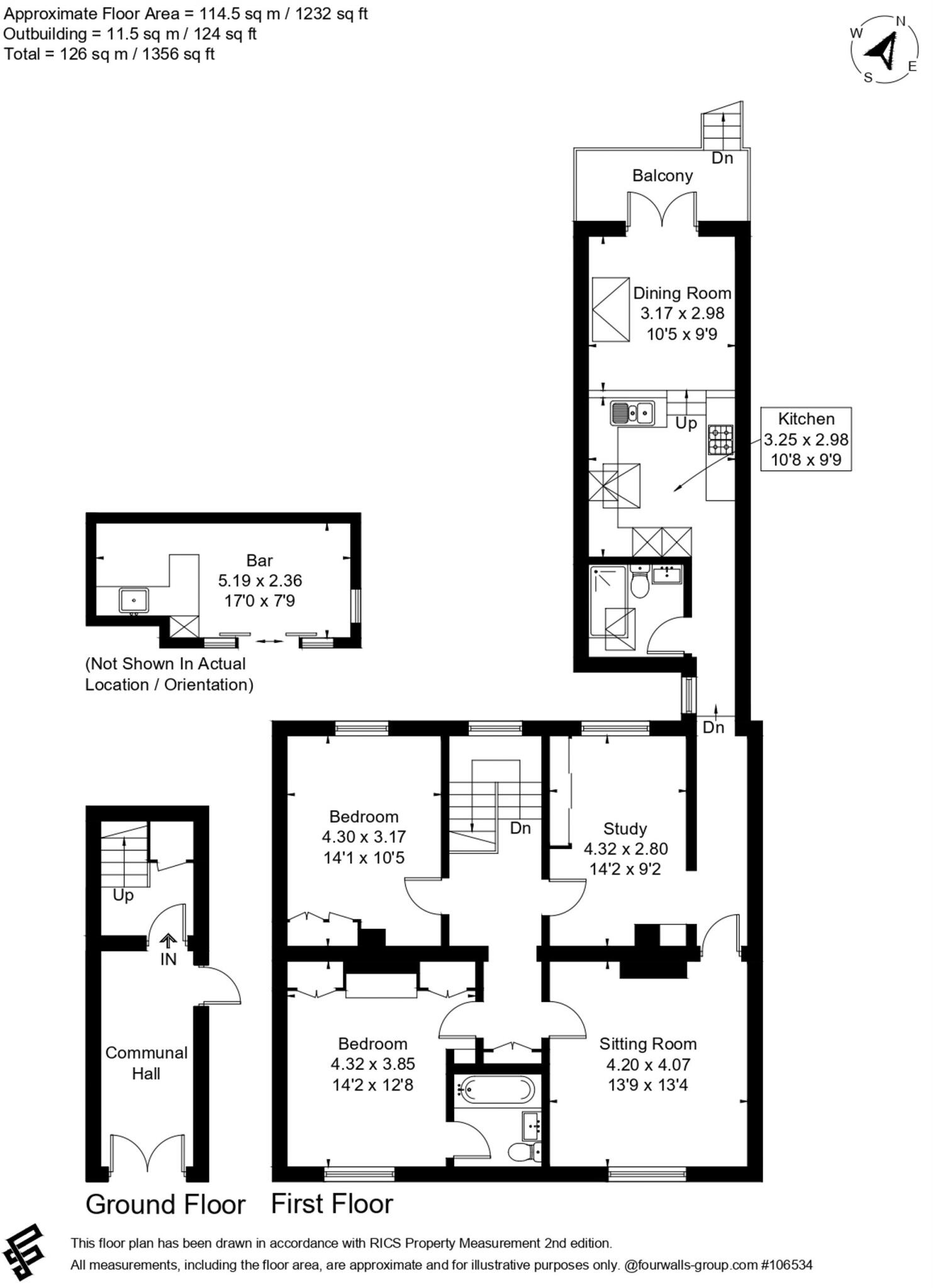 East Street, Farnham, GU9 floorplan