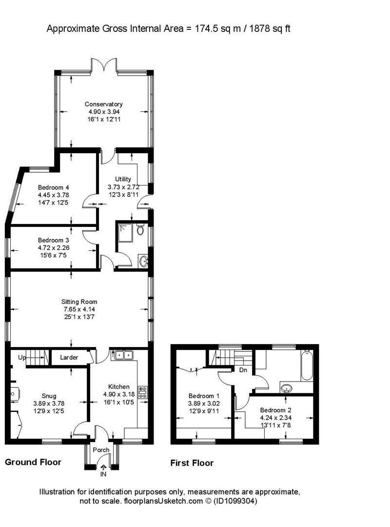 Huntshaw, Torrington floorplan