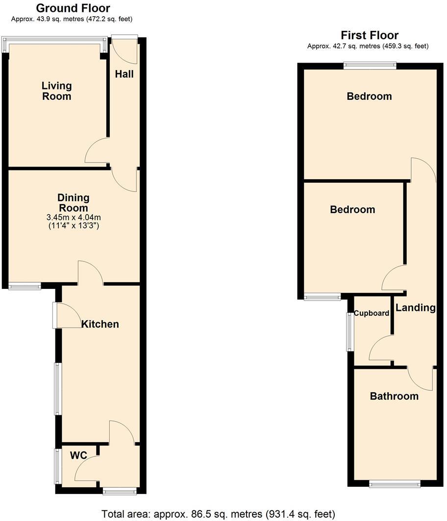Columbia Road, Grimsby floorplan