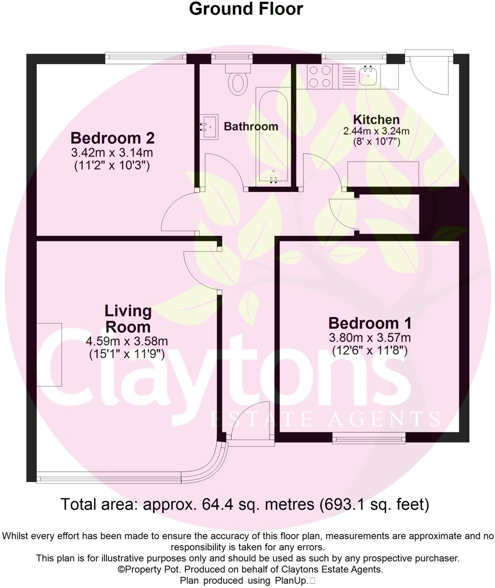Trevellance Way, Watford floorplan