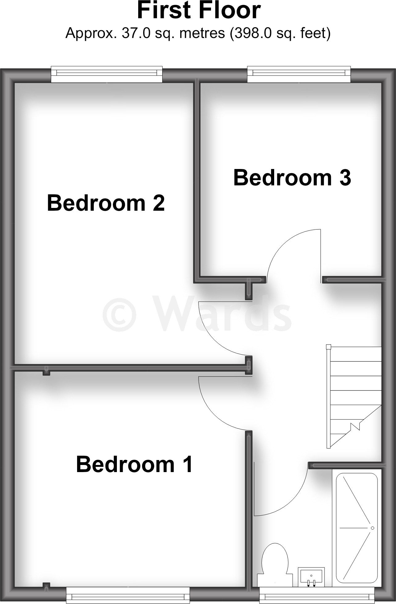 Burnham Walk, Parkwood, Kent floorplan