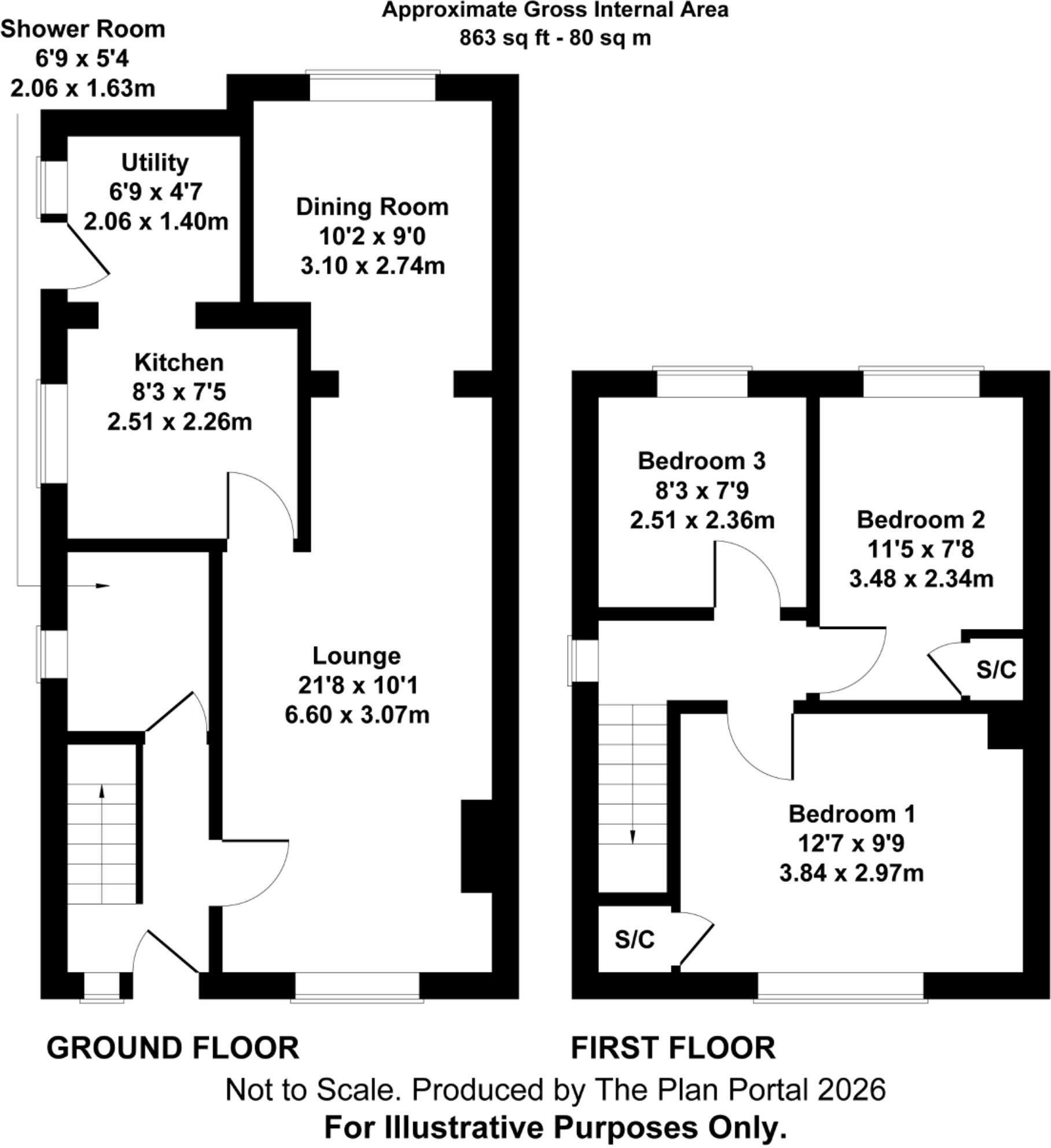 Waterside Crescent, Westfield, Radstock floorplan