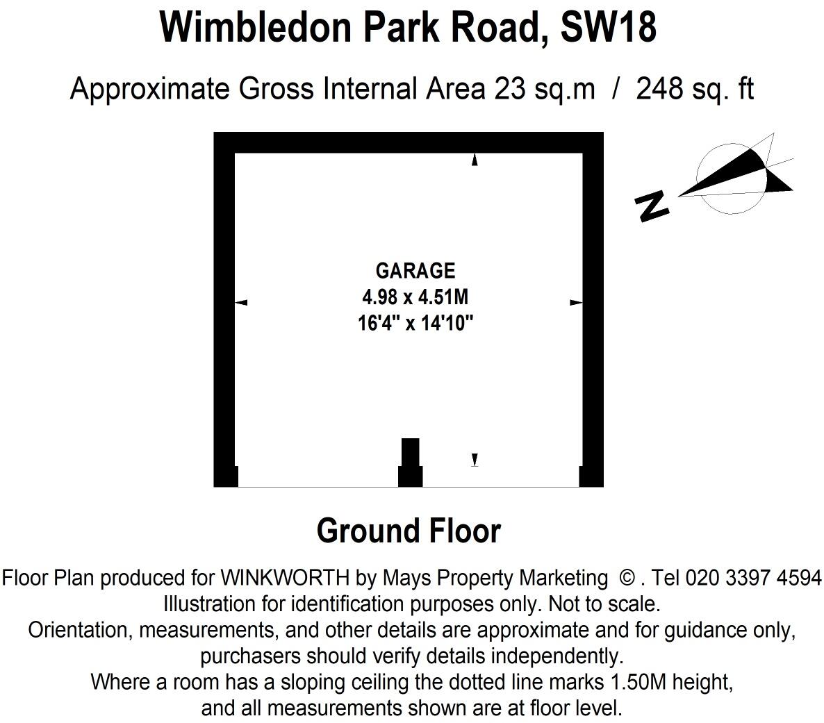 Wimbledon Park Road, London, SW18 floorplan