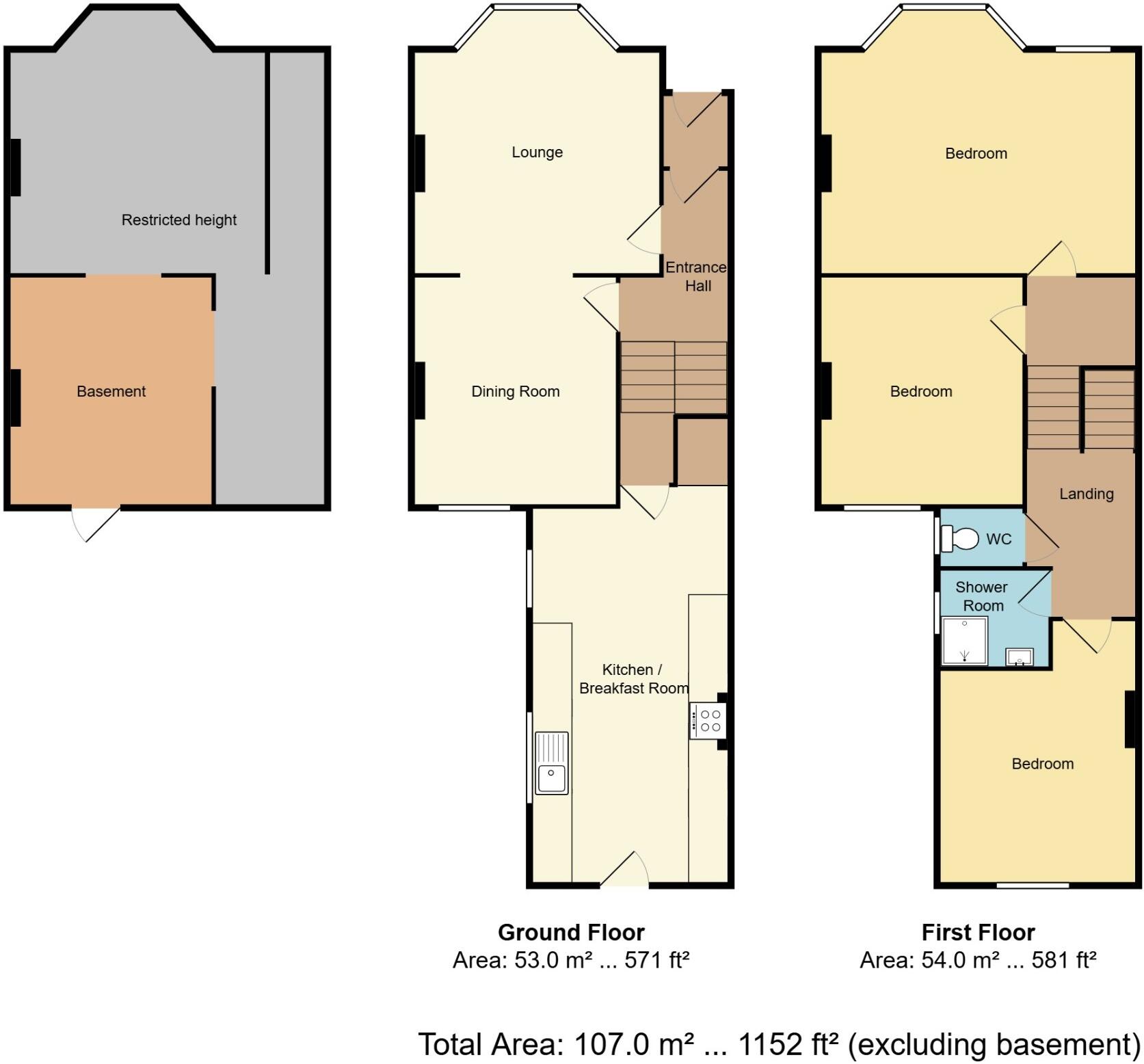 Edburton Avenue - BN1 floorplan