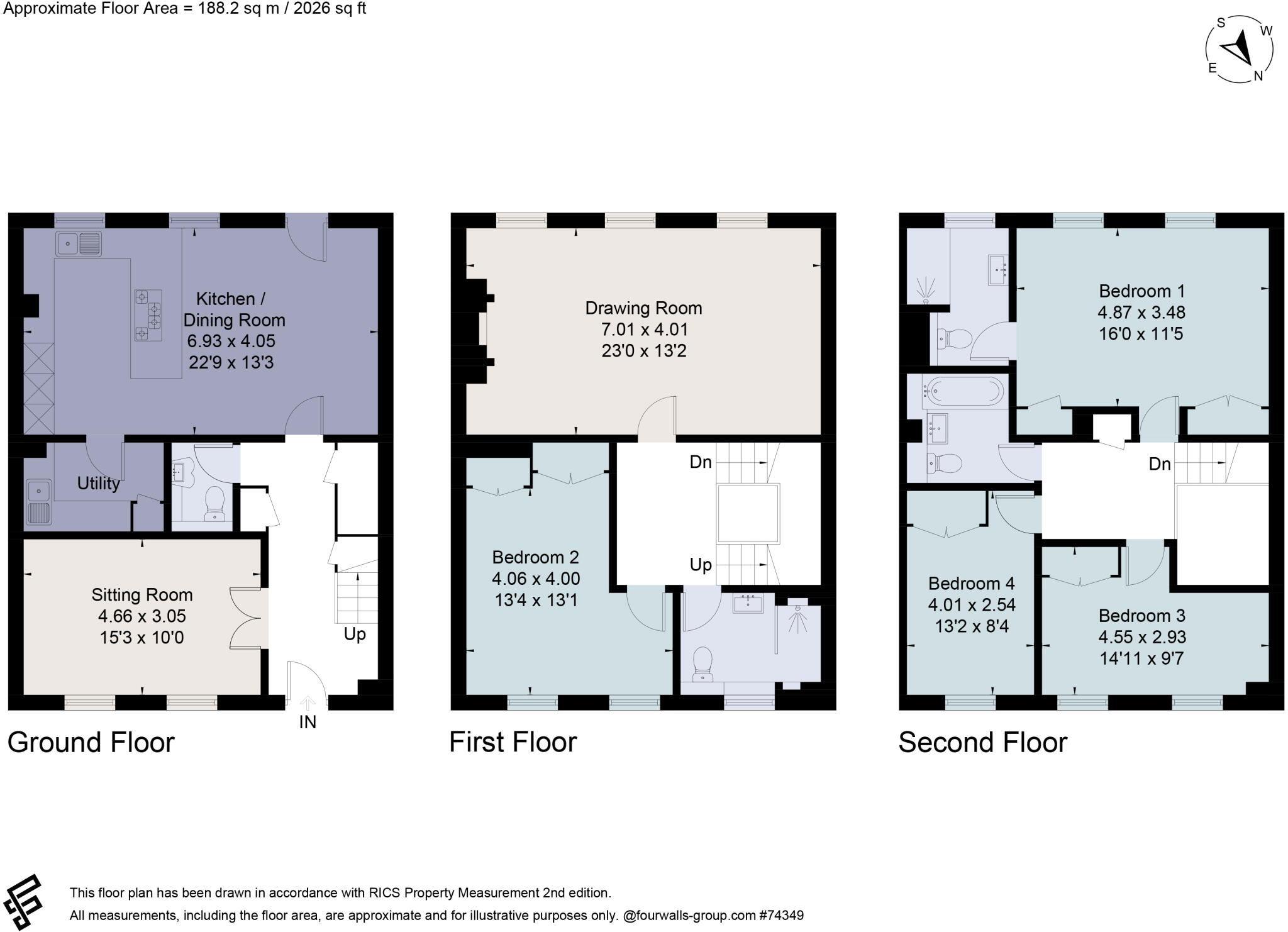 Peninsula Square, Winchester, Hampshire, SO23 floorplan