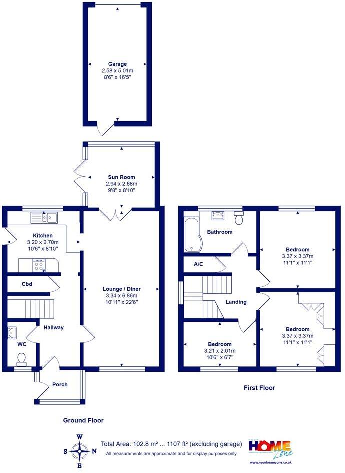 Kestrel Drive, Mudeford, Christchurch floorplan