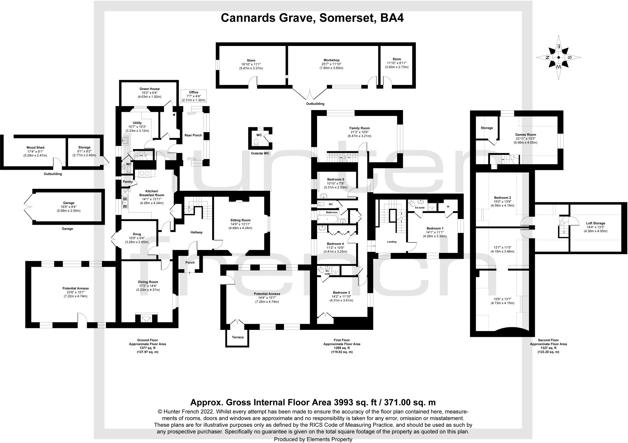 Whitstone Lane, Cannards Grave, Somerset, BA4 4PQ floorplan