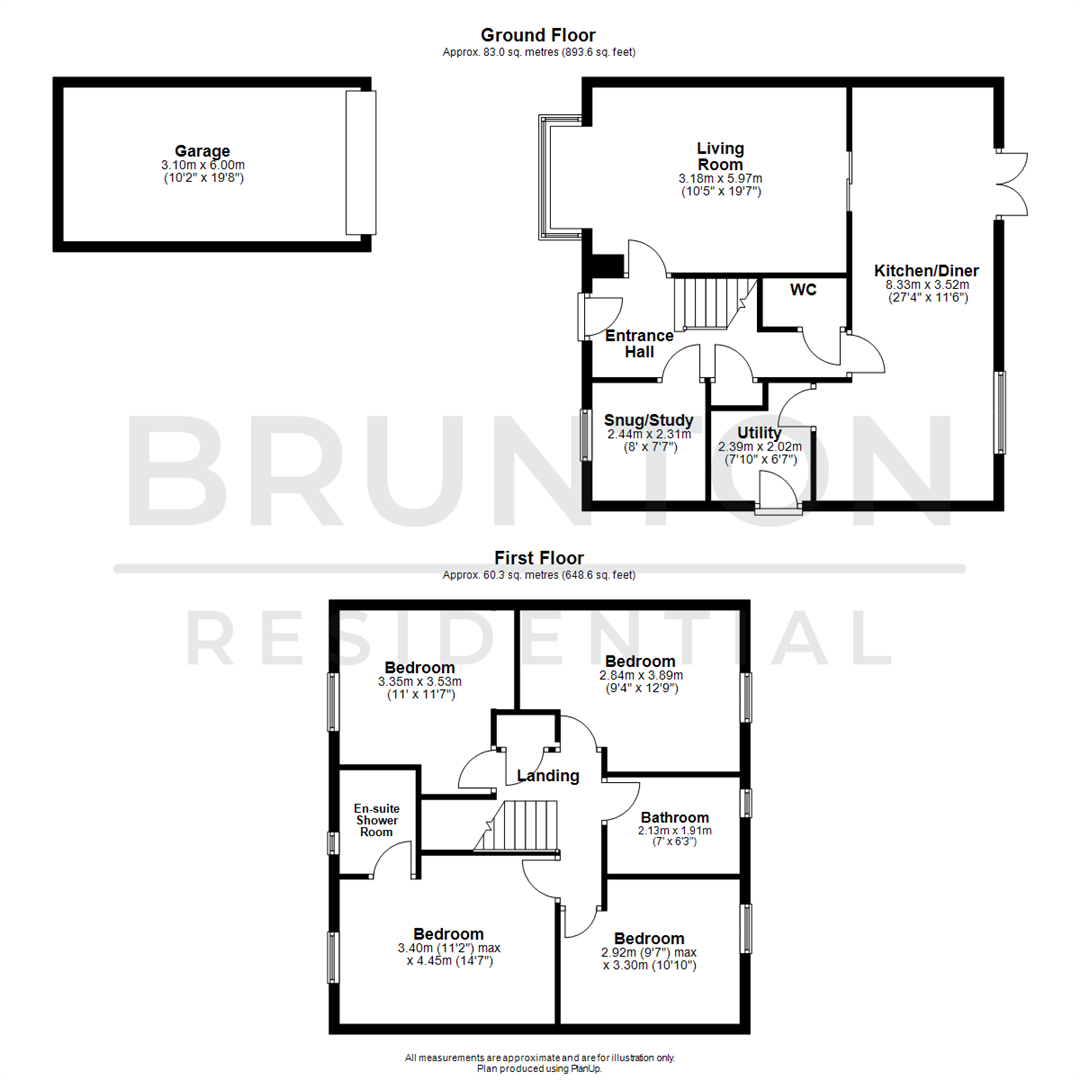 Thirston Lane, St. Georges Wood, Morpeth, NE61 floorplan