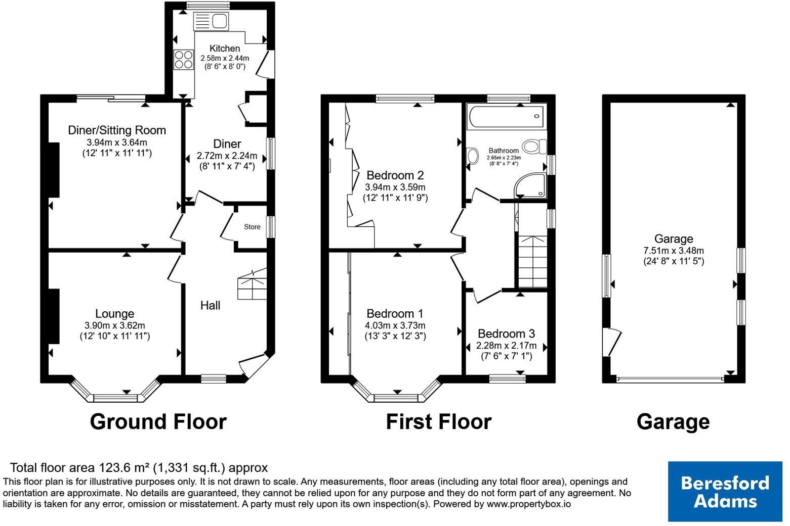 Conway Road, Mochdre, Colwyn Bay, Conwy, LL28 floorplan