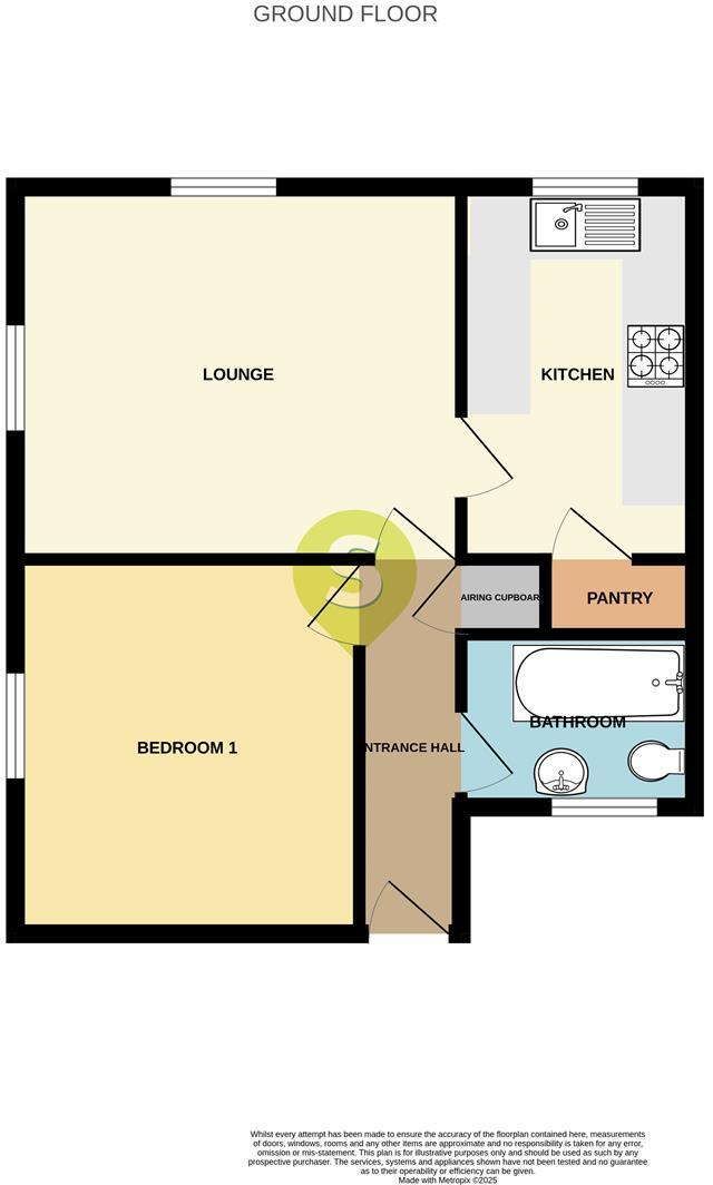 14, Grove Court, Arlesey floorplan