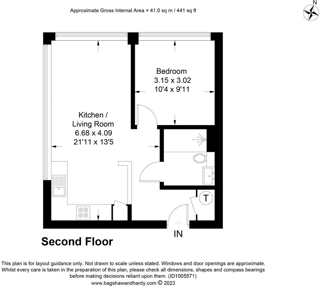 Thornetts House, Leatherhead, KT22 floorplan