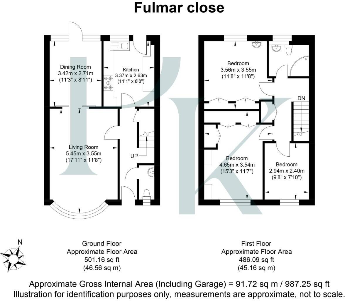 Fulmar Close, Hove floorplan