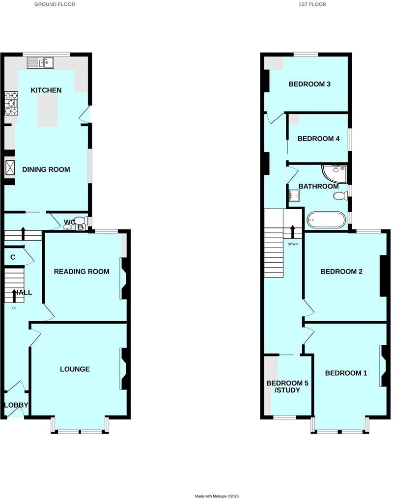 Salisbury Road, Plymouth floorplan
