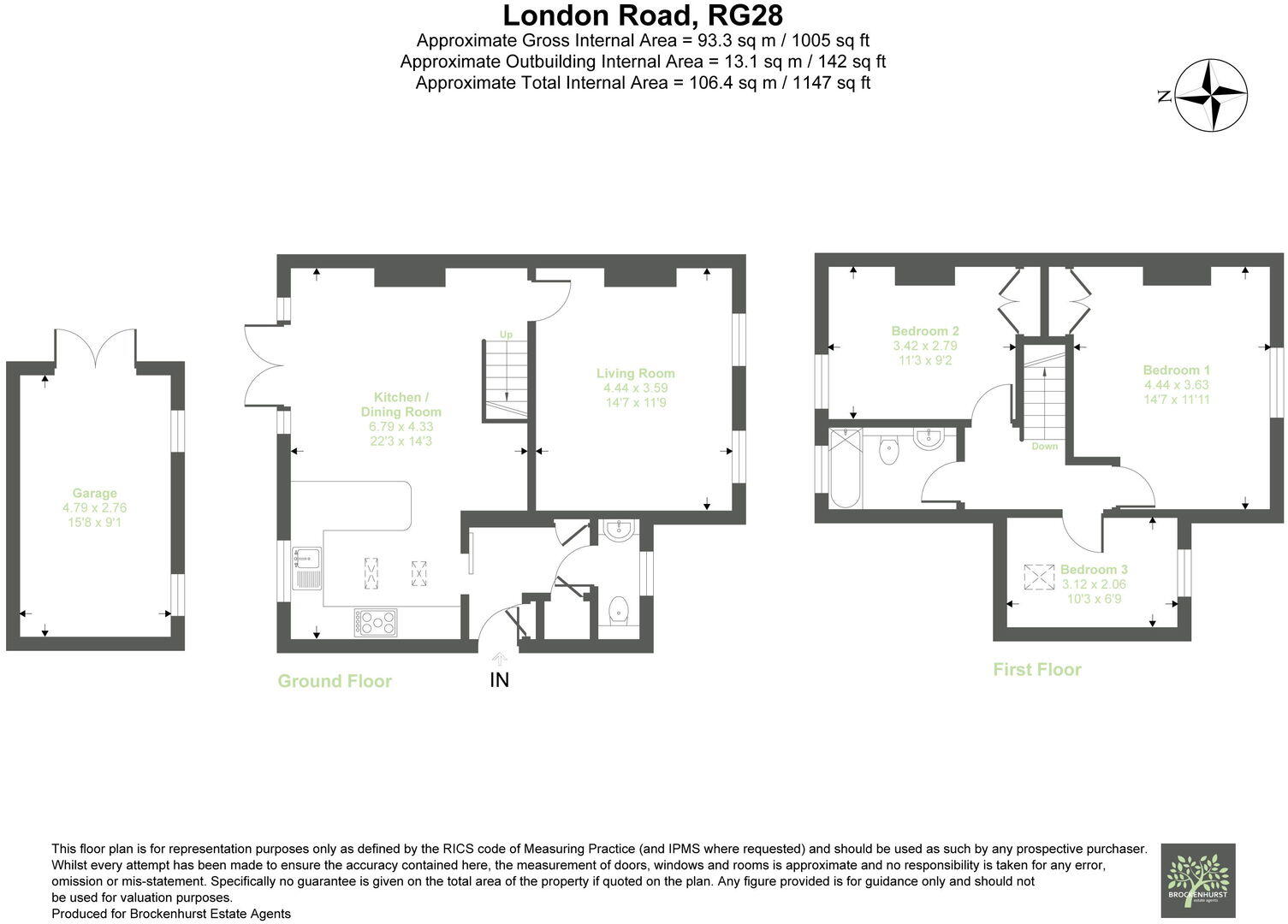London Road, Whitchurch, RG28 7LX floorplan