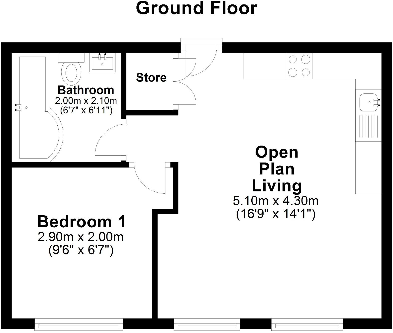 Ashley House, Ashley Road, Altrincham, Trafford floorplan
