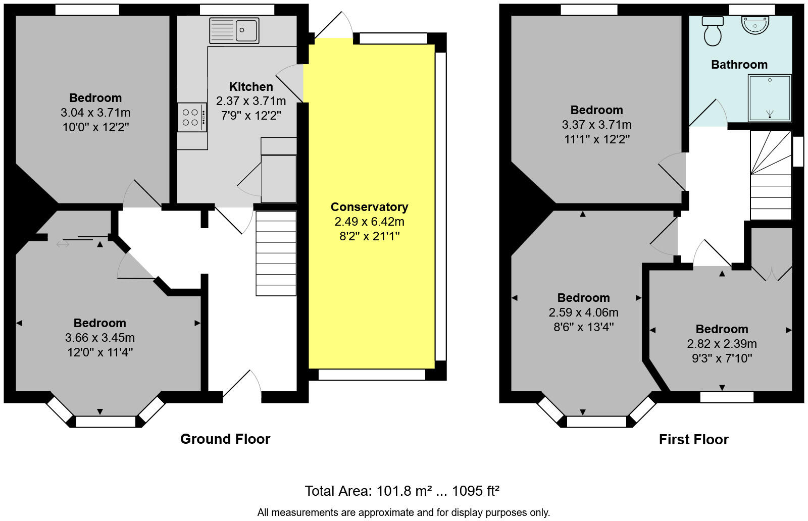 Upper East Hayes, Bath, Somerset, BA1 floorplan