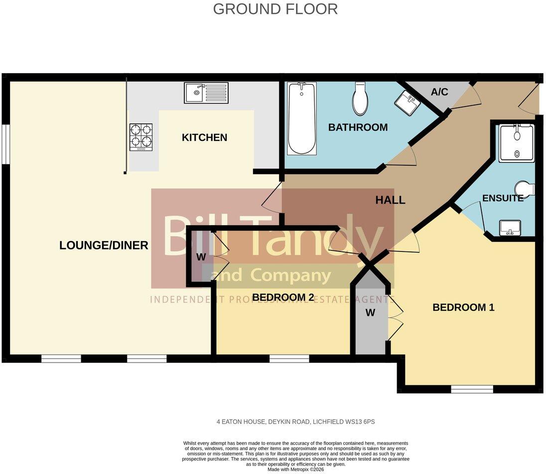 Deykin Road, Lichfield, WS13 floorplan