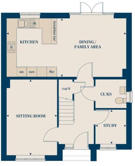 Collingwood Park, Darwen, BB3 floorplan