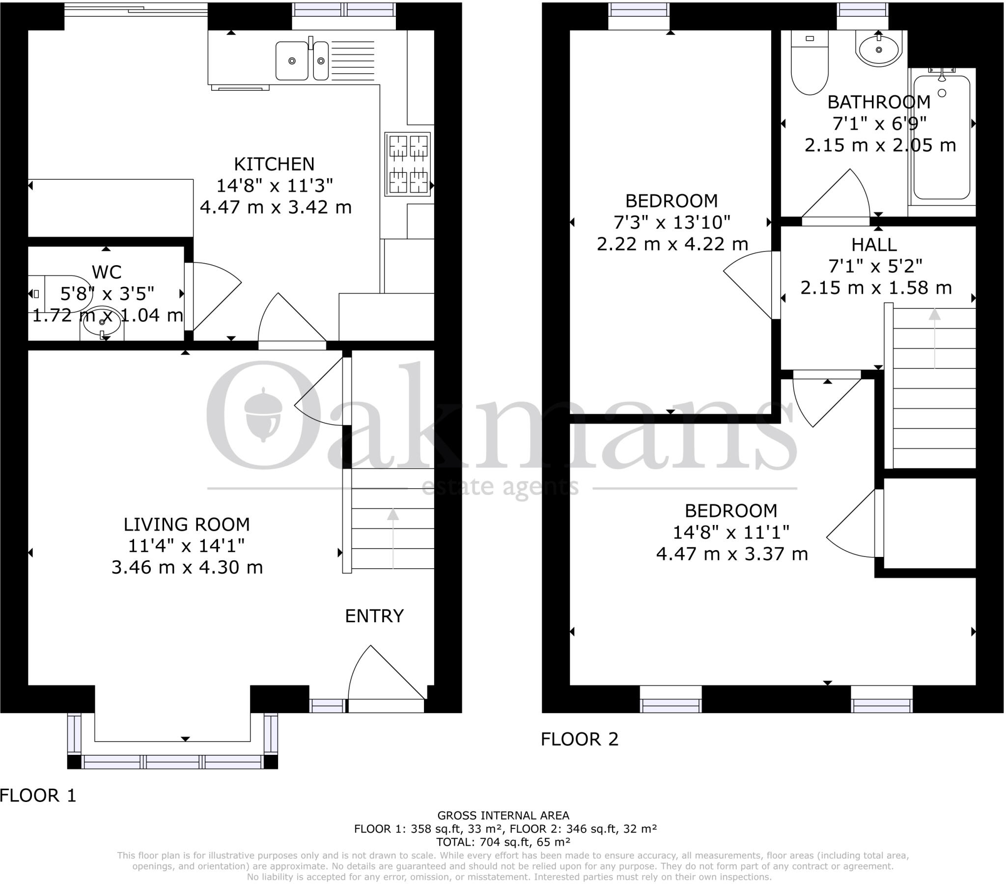 Cofton Park Close, Birmingham, B45 floorplan