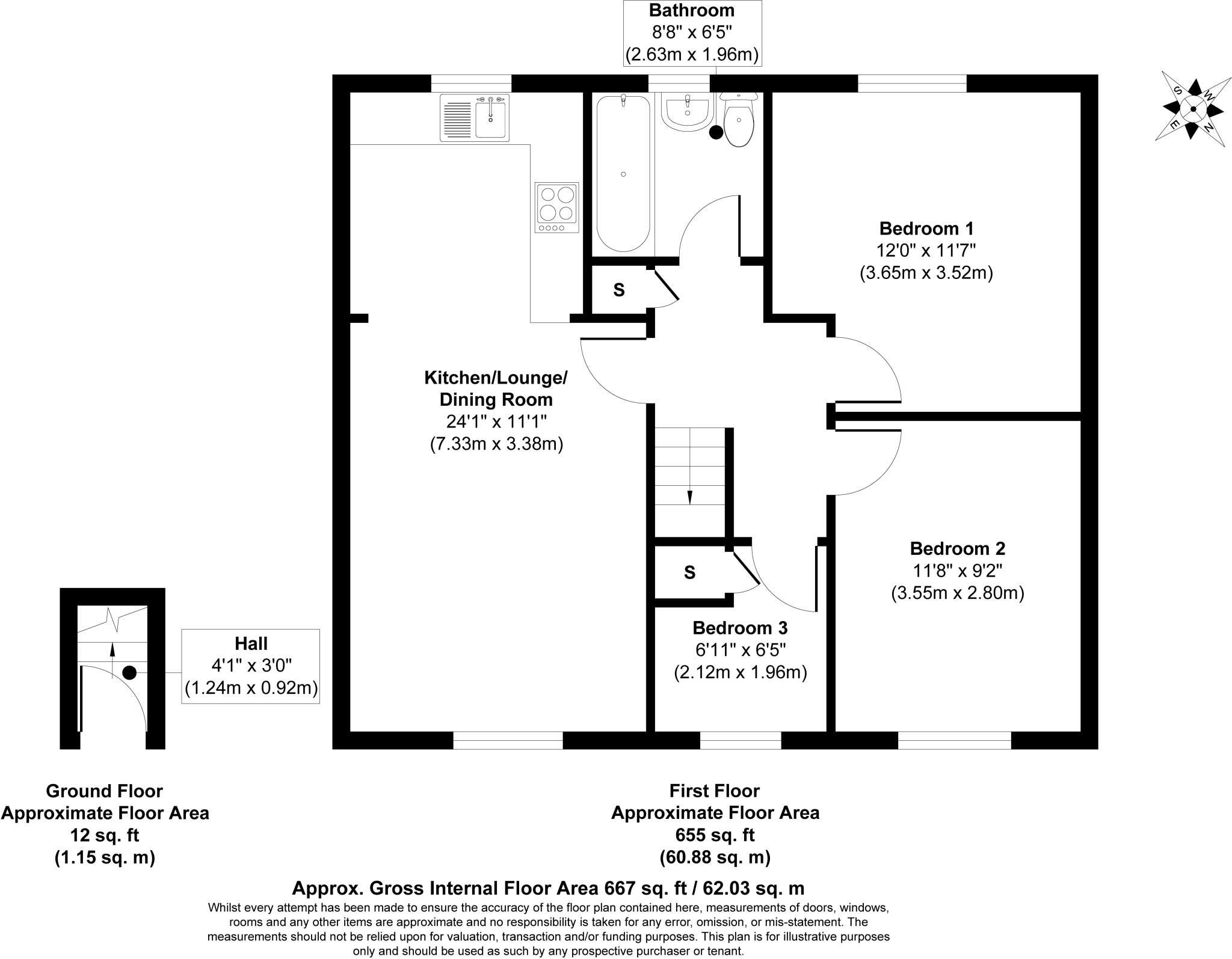 93 Wentworth Meadows, Maldon, Essex CM9 6EH floorplan