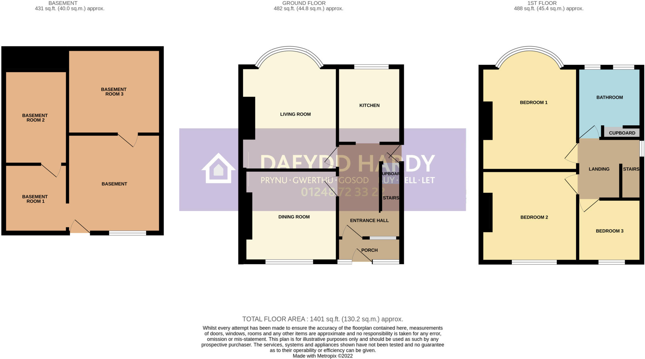 Groes Road, Colwyn Bay, Conwy, LL29 floorplan