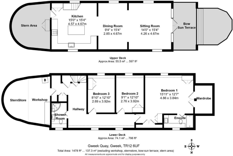 Gweek Classic Boatyard floorplan
