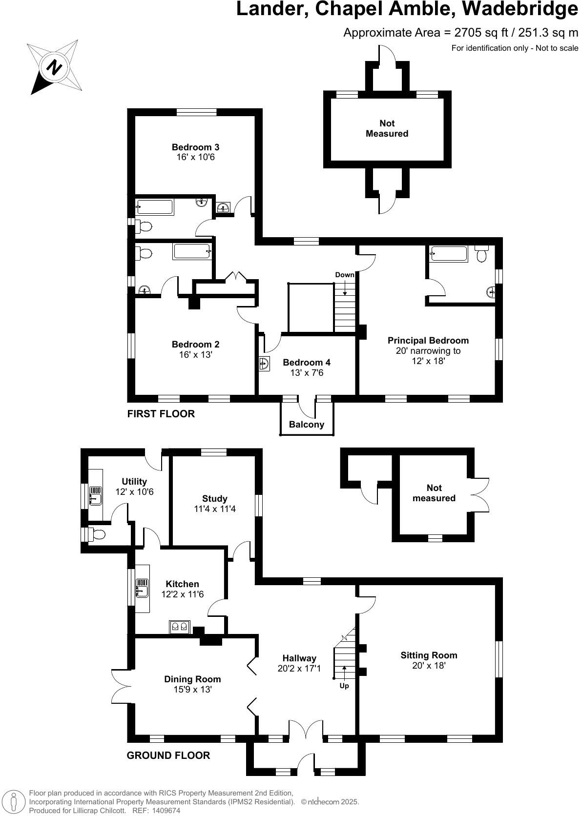 Chapel Amble, Wadebridge, Cornwall floorplan