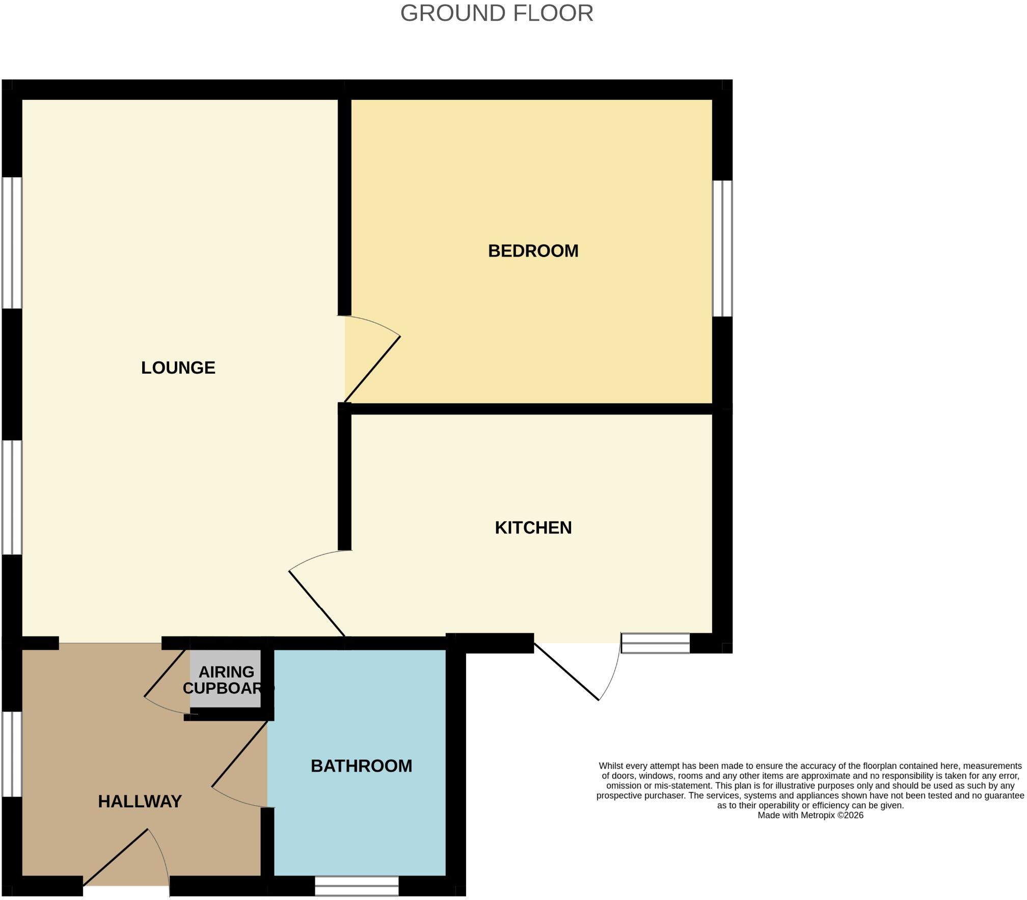 Sea Way, Jaywick floorplan