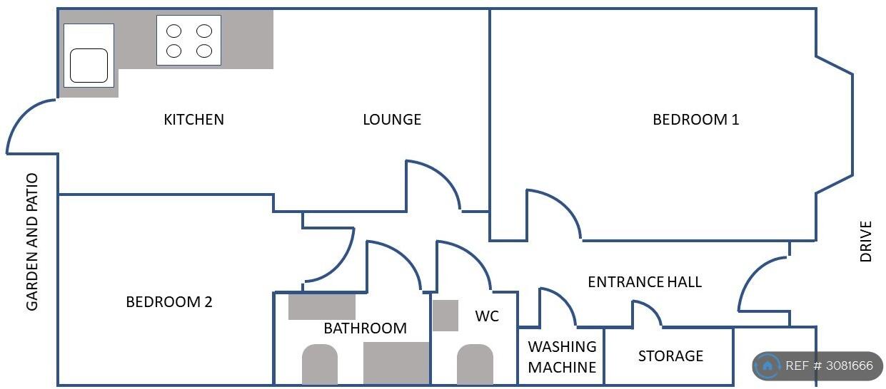 Howard Road, New Malden, KT3 floorplan