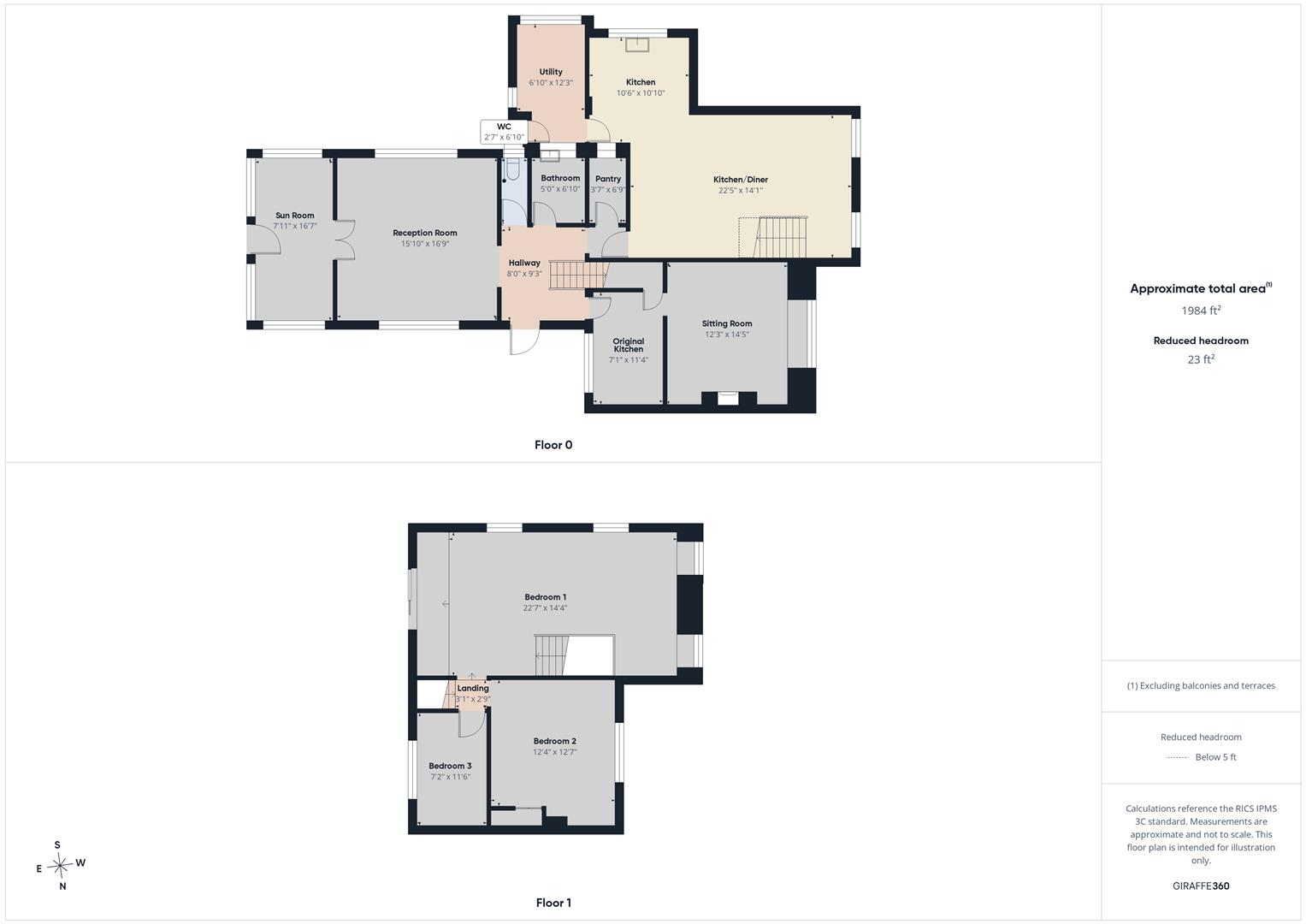 Warren Road, North Somercotes, Louth floorplan