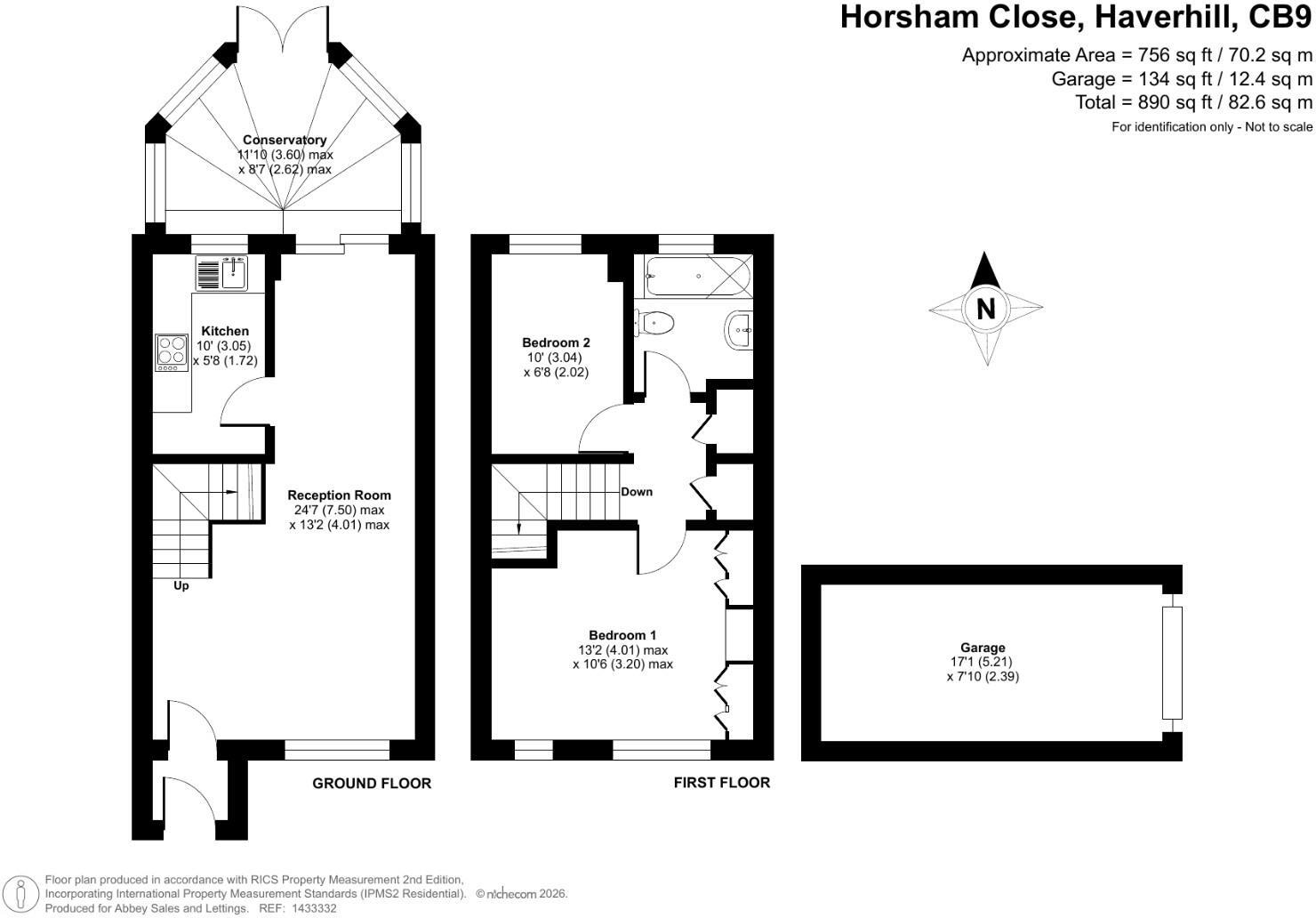 Horsham Close, Haverhill floorplan