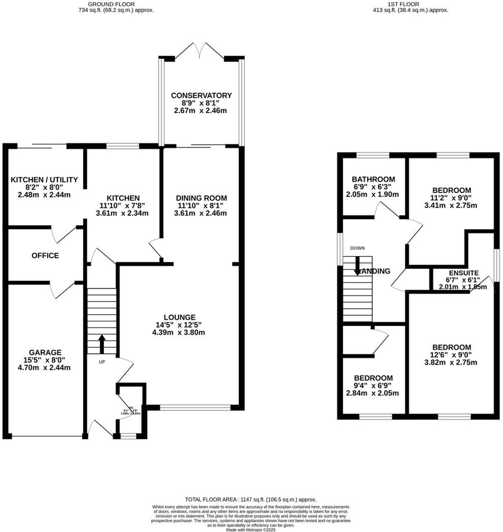 Leivers Close, East Leake, LE12 floorplan