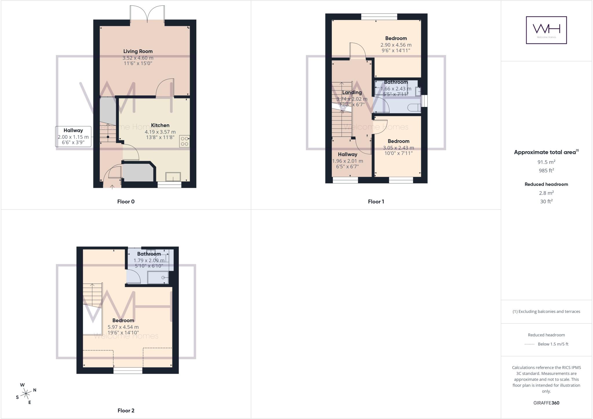 25, Parkway , Thurnscoe, Rotherham  floorplan