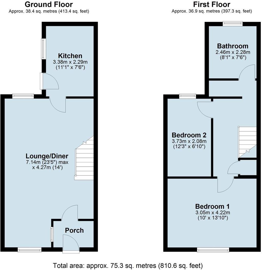Cyril Street, Northampton, NN1 floorplan