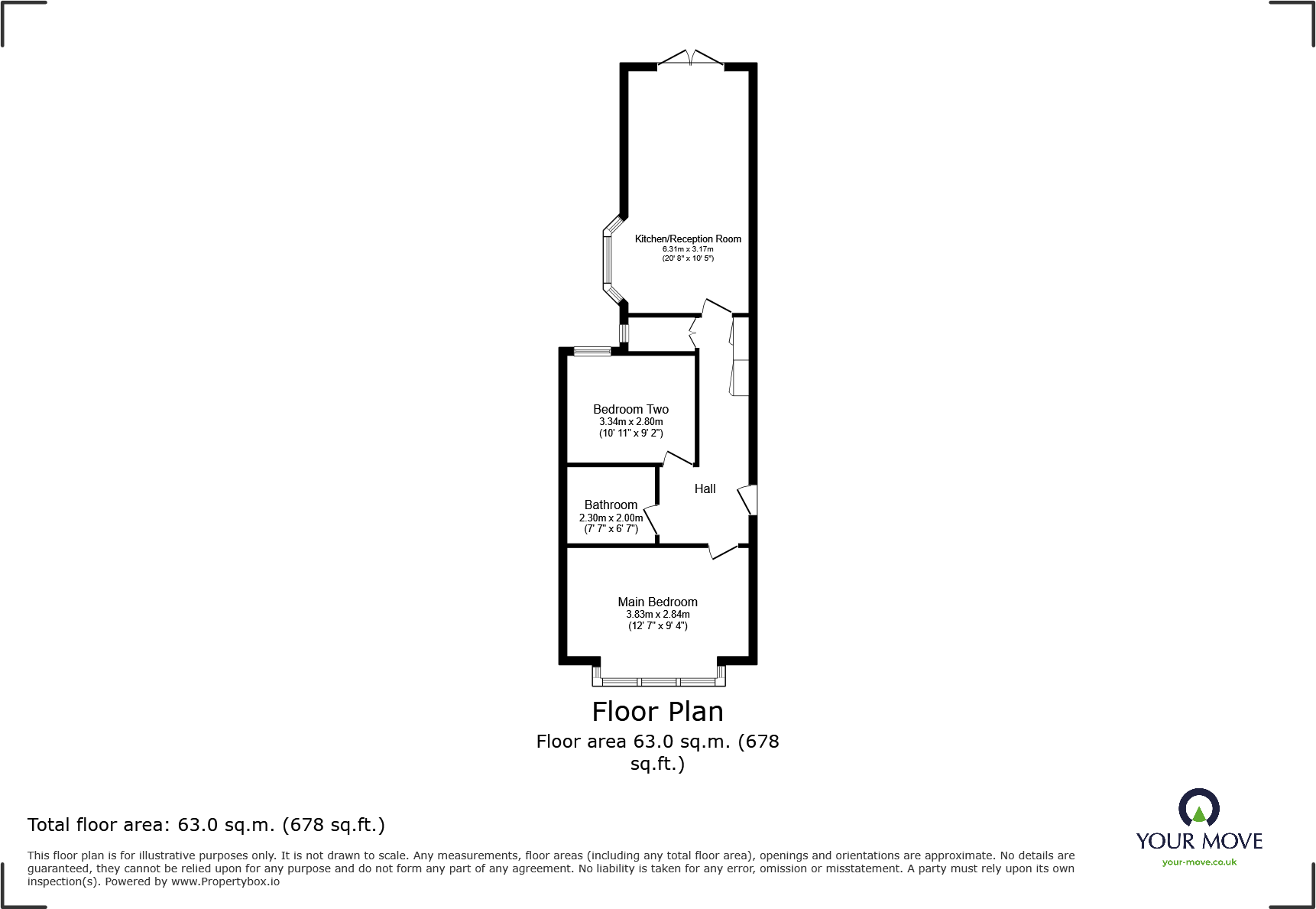 McLeod Road, London, SE2 floorplan
