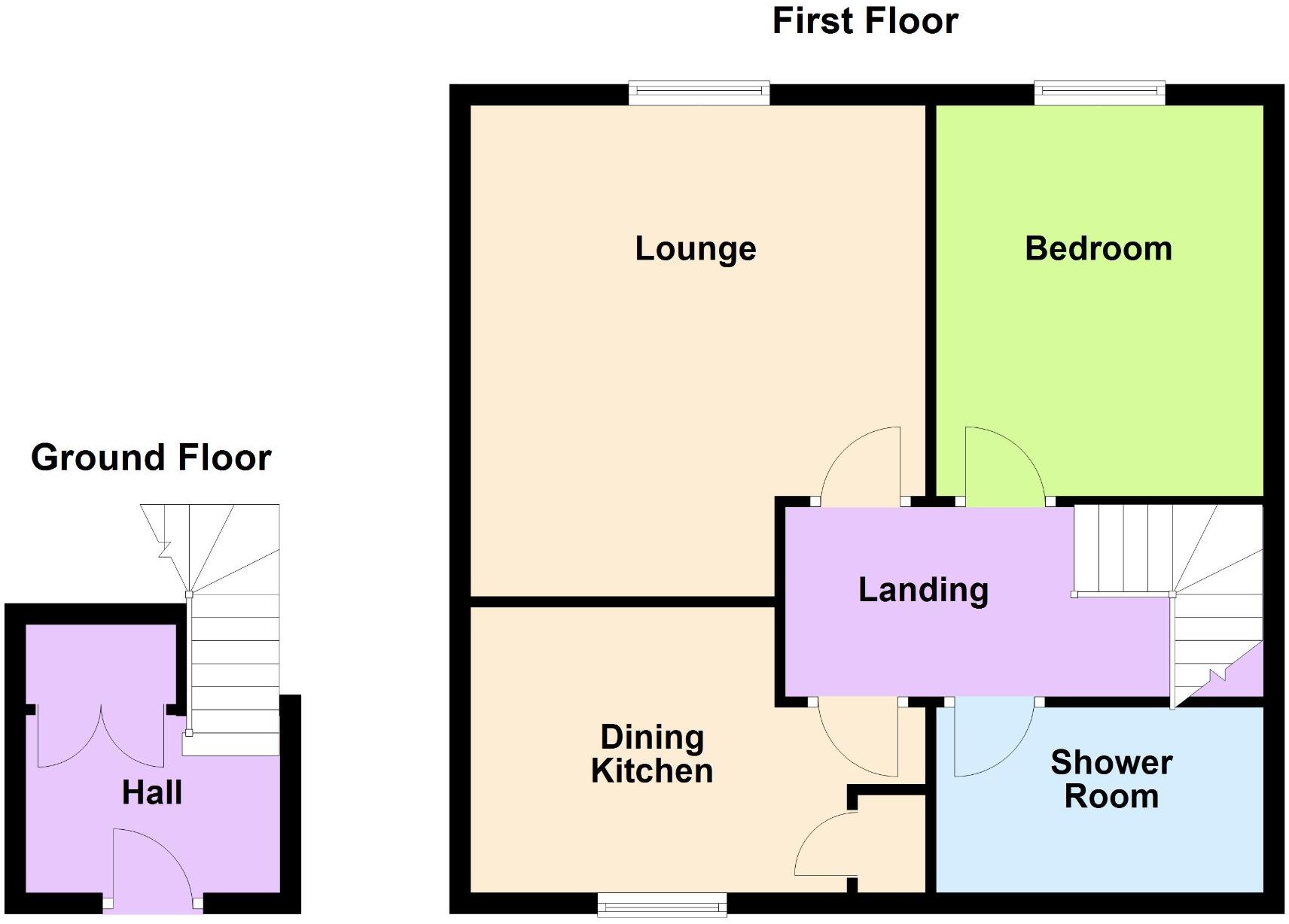 Chestnut Court, Leyland, Lancashire, PR25 floorplan