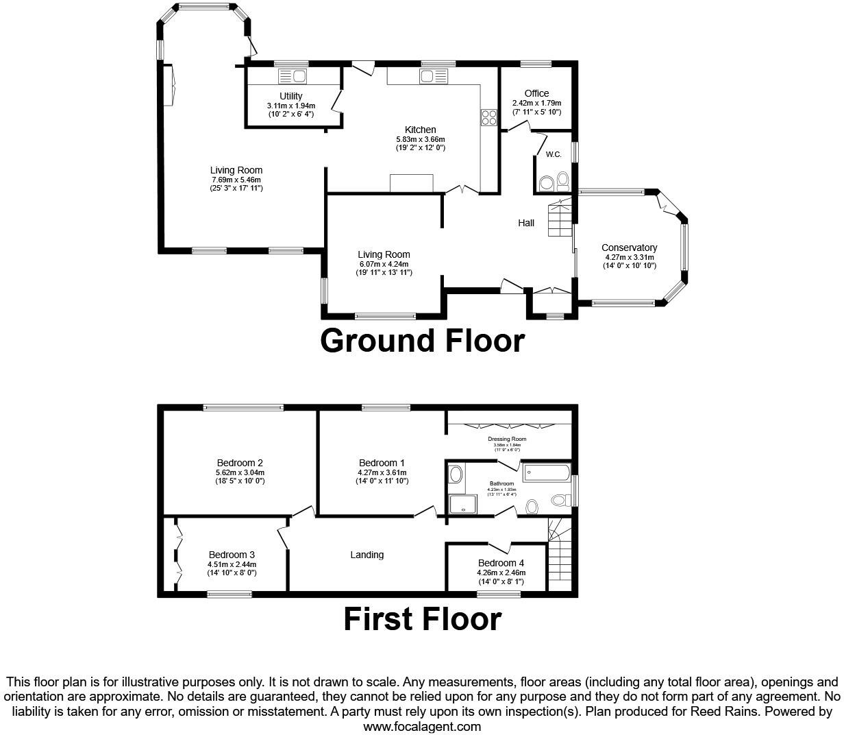 Teall Street, Ossett, West Yorkshire, WF5 floorplan