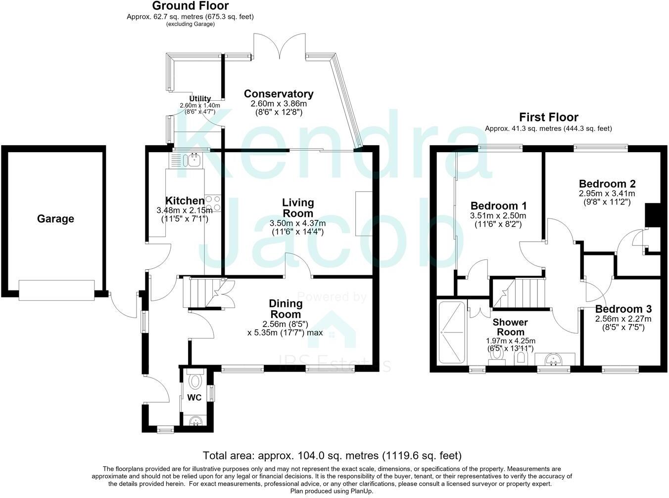 Stevenson Road, Worksop floorplan
