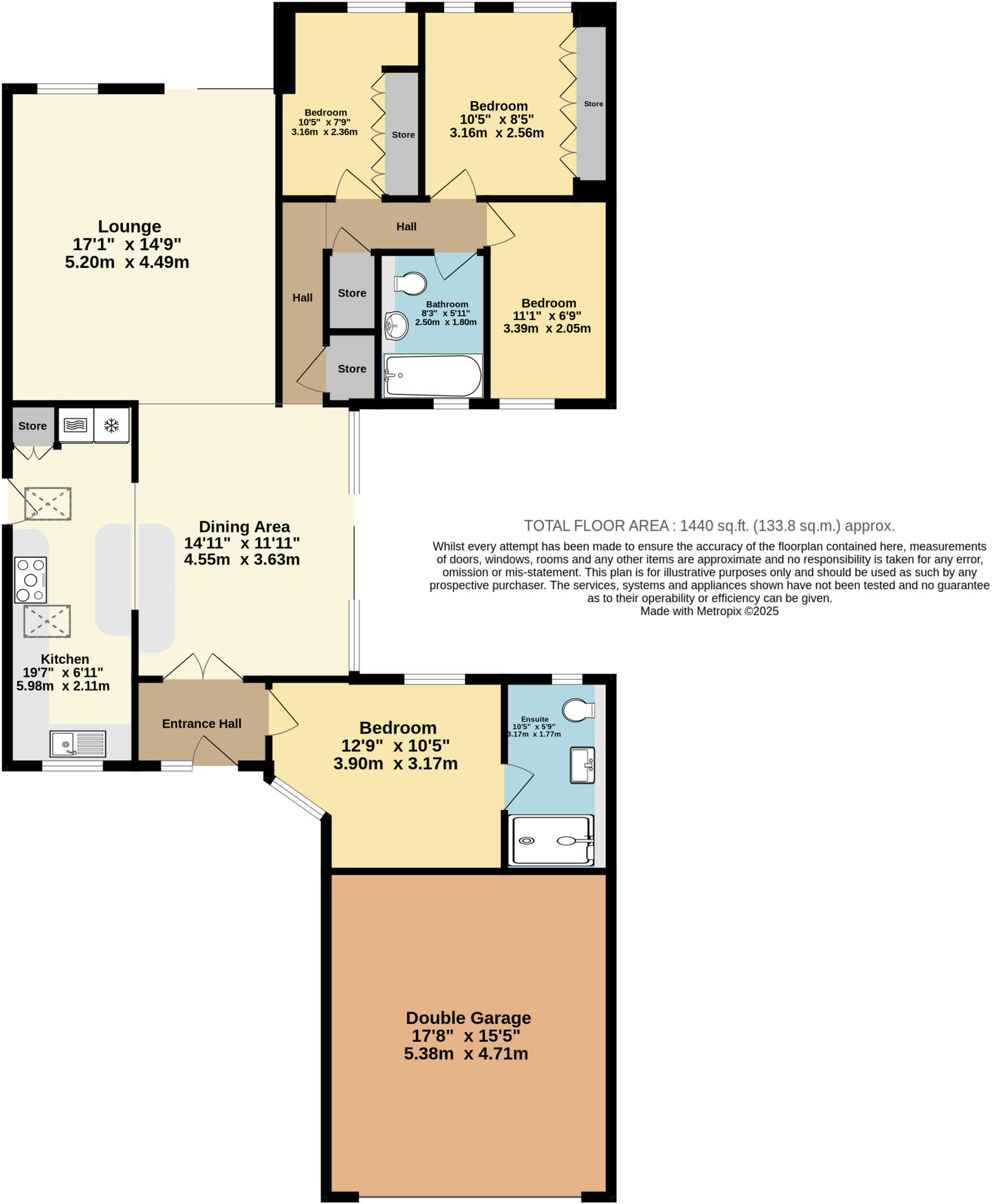 Vicarage Lane, Blean, Canterbury, Kent, CT2 floorplan