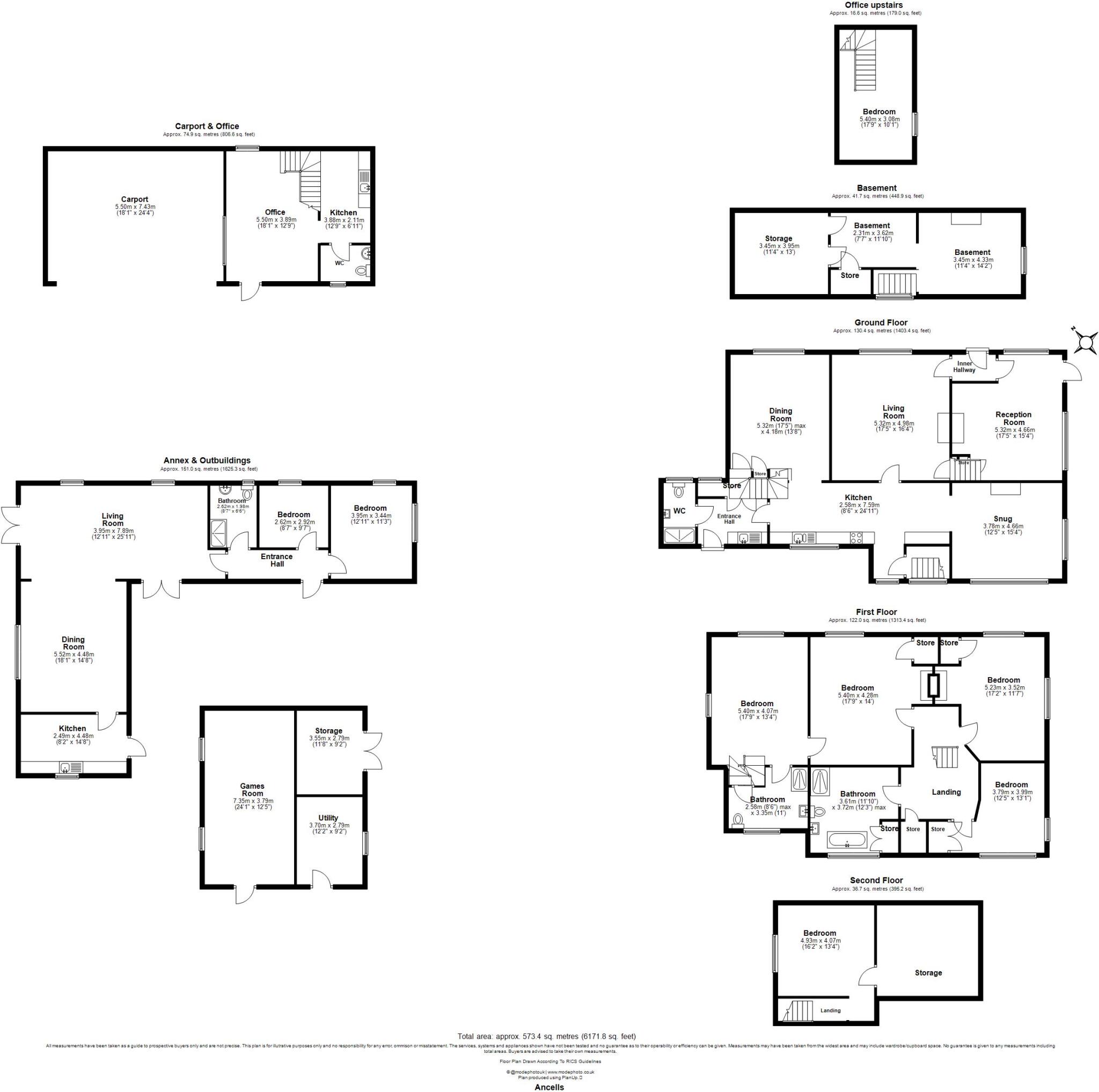 Braintree Road, Shalford, Braintree, Essex, CM7 floorplan