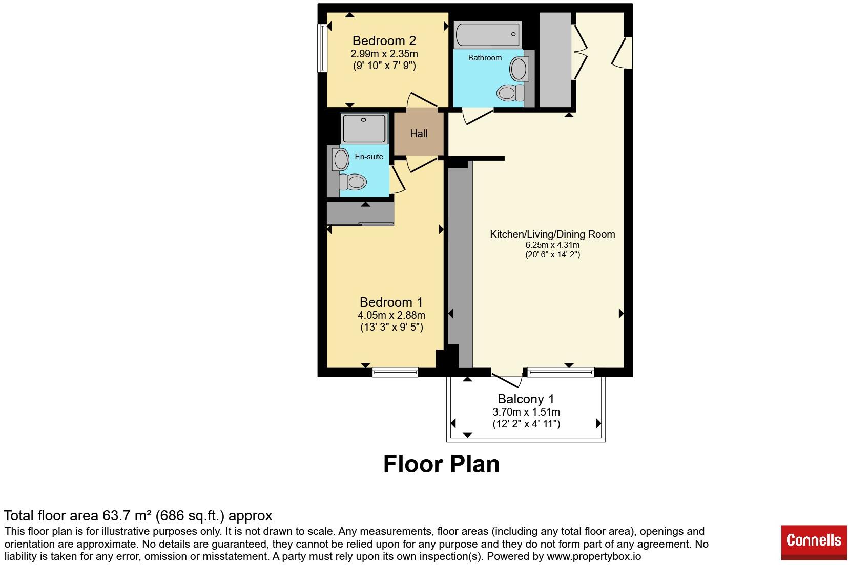 Oxhey Drive, Watford floorplan