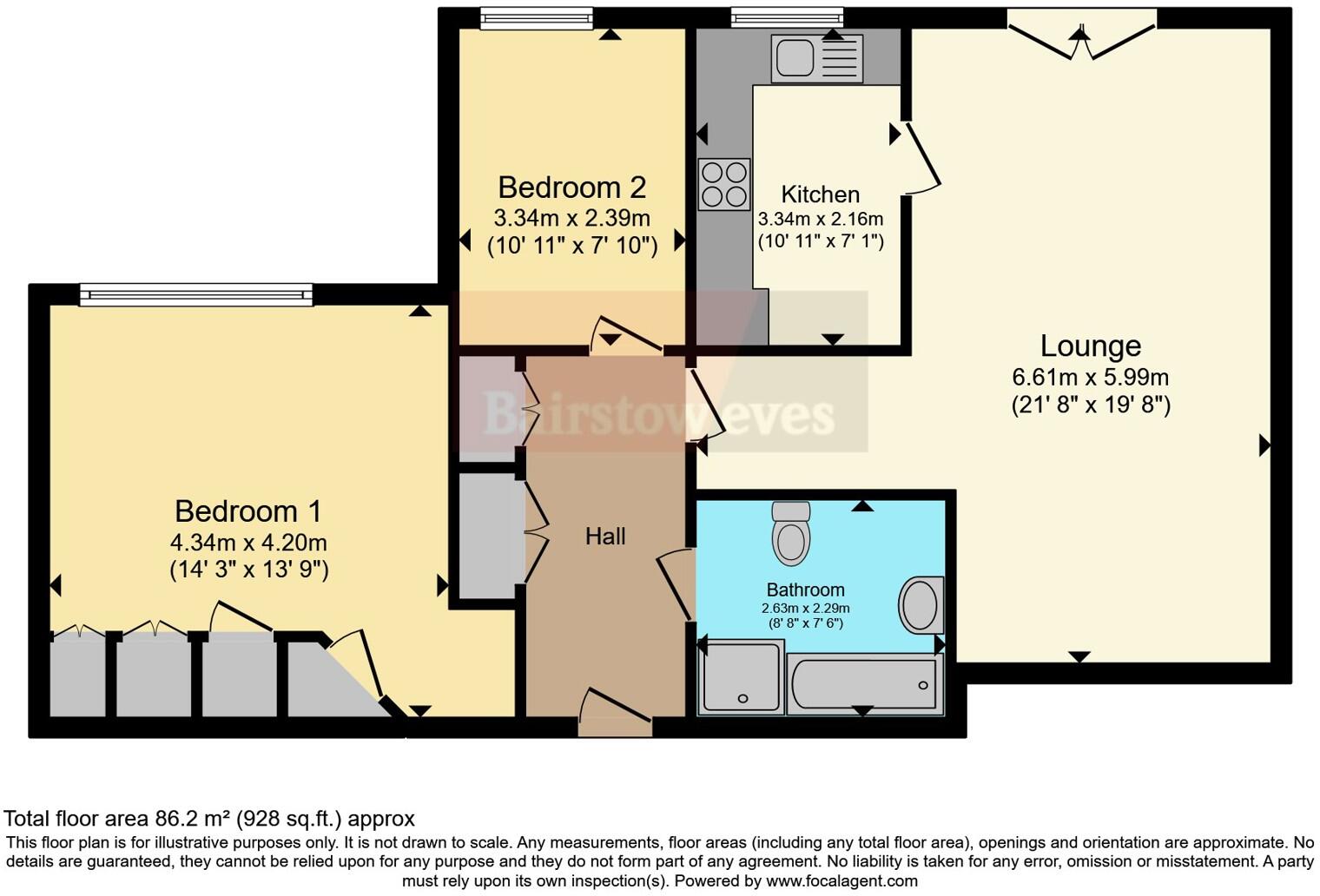 Stock Road, Billericay, Essex, CM12 floorplan