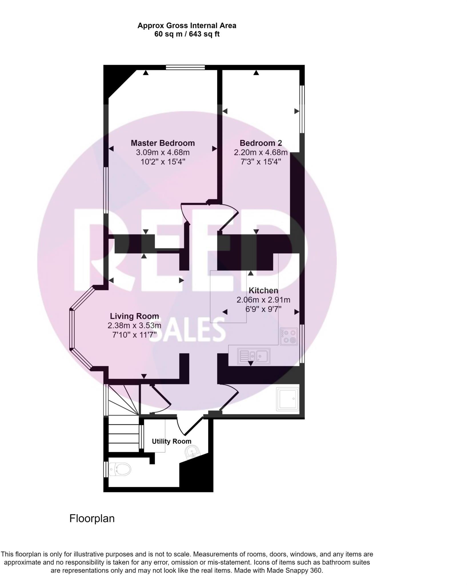 Chalkwell Esplanade, Westcliff On Sea floorplan