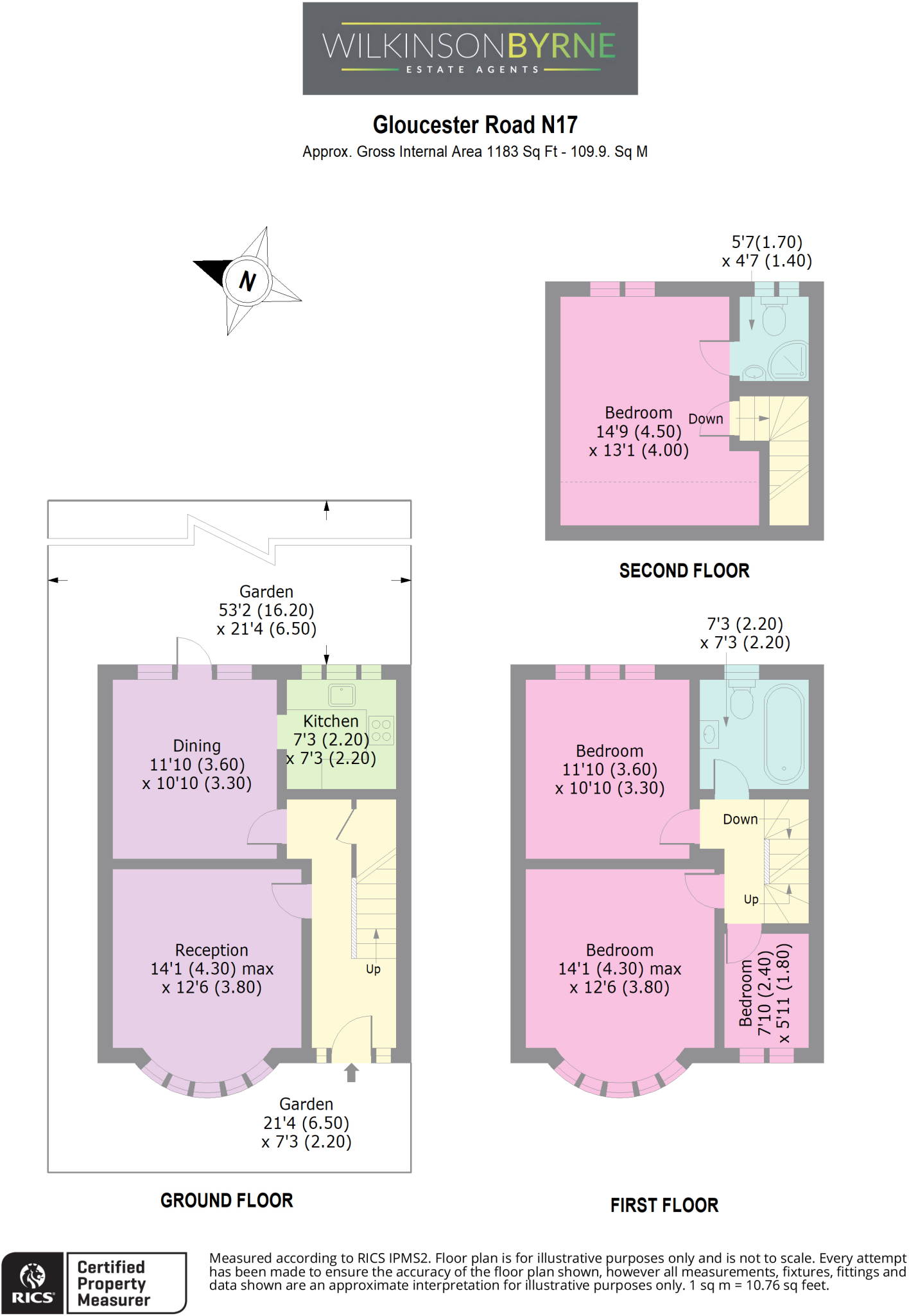 Gloucester Road, London floorplan