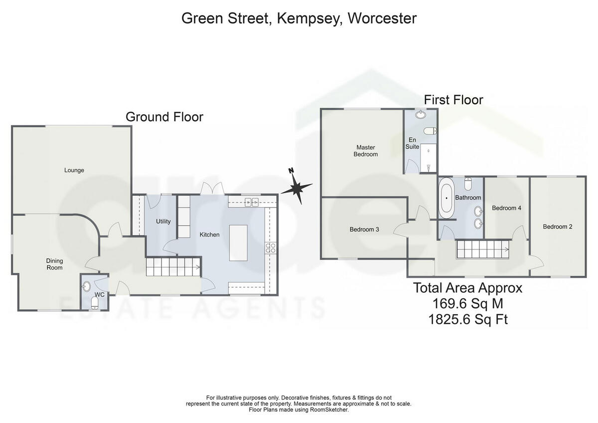 Green Street Kempsey, Worcestershire, WR5 3QB floorplan