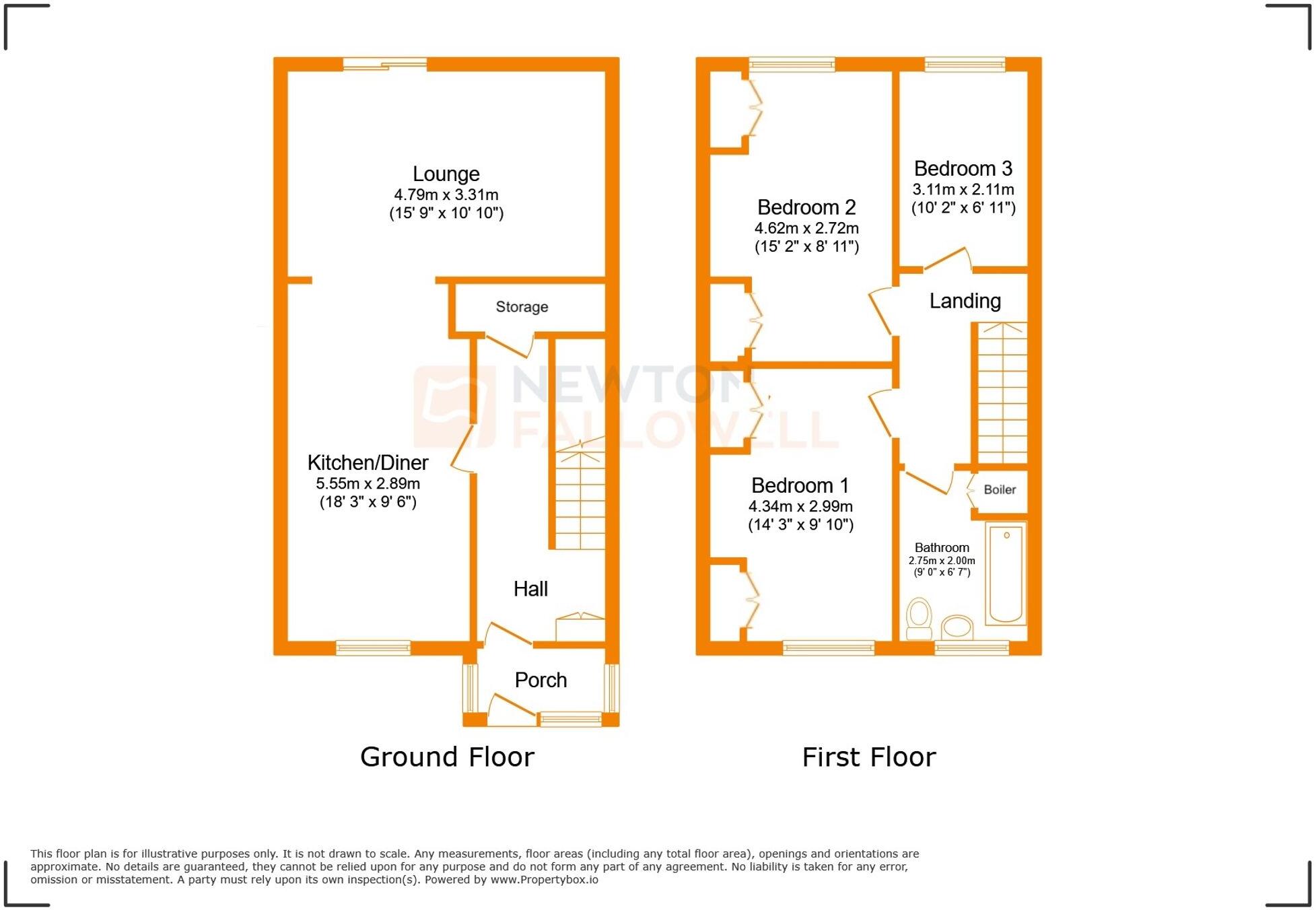 Harrisons Row, Syston, LE7 floorplan