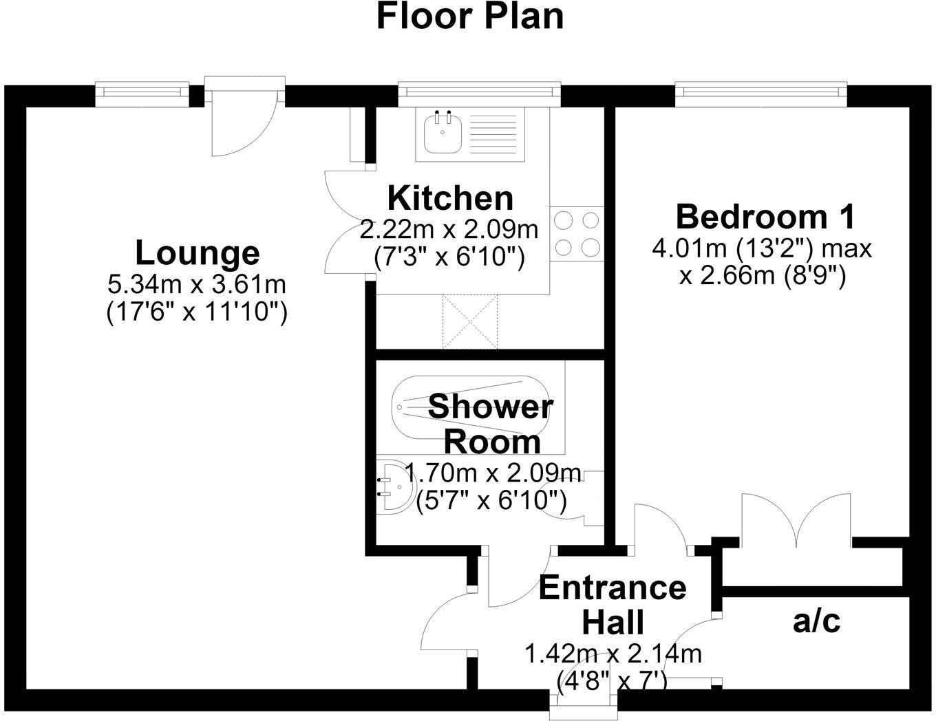 Jermyn Street, Sleaford, Lincolnshire, NG34 floorplan