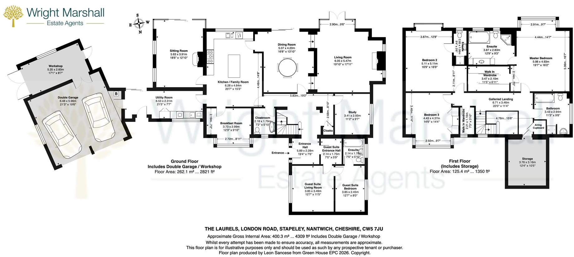 London Road, Stapeley, Nantwich, Cheshire floorplan