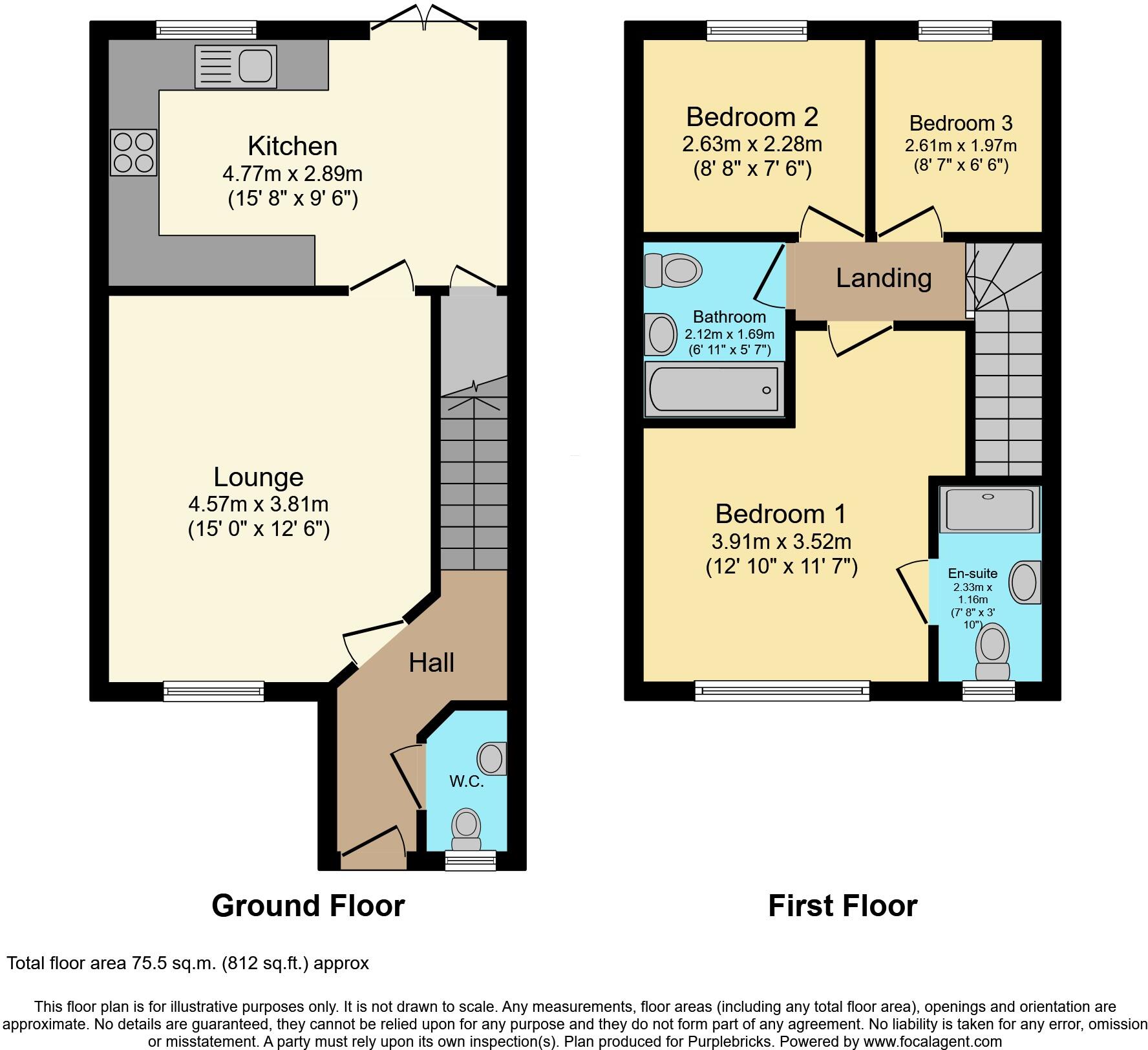Plas Y Coed, Bangor, LL57 floorplan