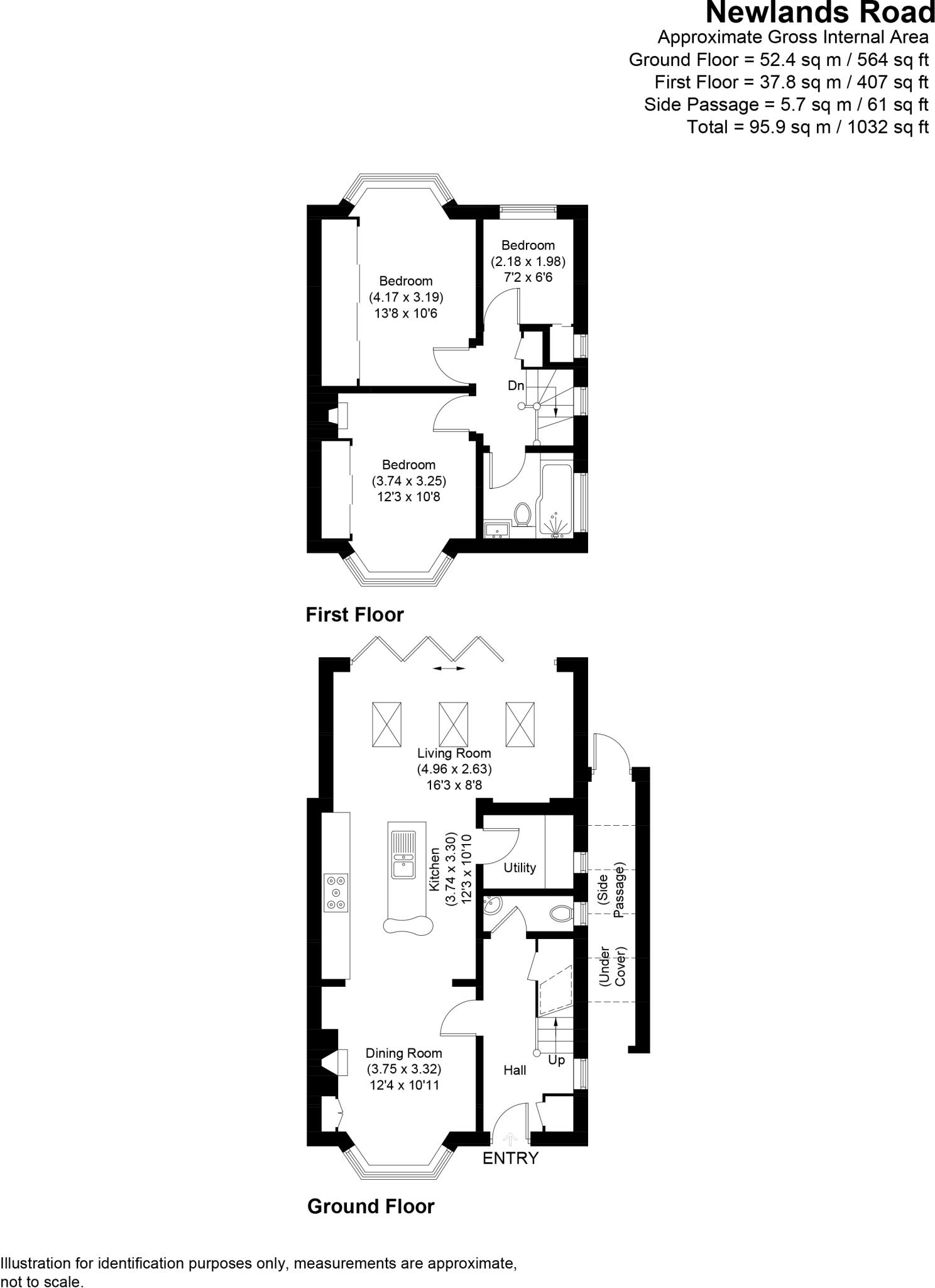 Newlands Road, Stirchley, Birmingham, West Midlands, B30 floorplan